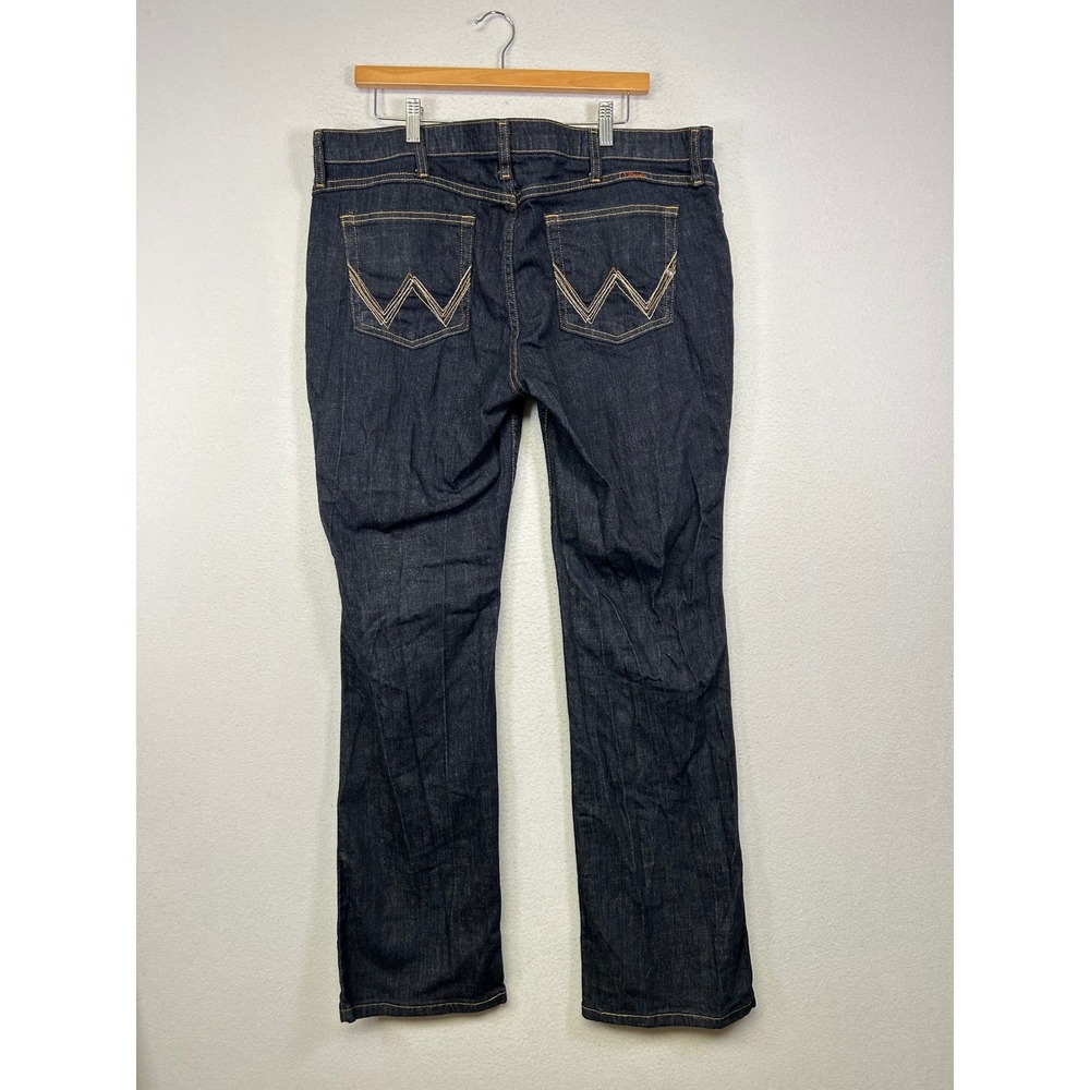 Western Cowgirl Wrangler Women 17x34 Dark Wash Q-Baby No Gap Riding Bootcut Jean